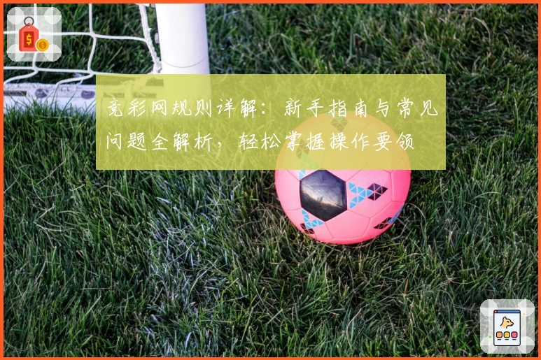 竞彩网规则详解：新手指南与常见问题全解析，轻松掌握操作要领